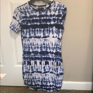 Love Women's Blue Tie-Dye Dress